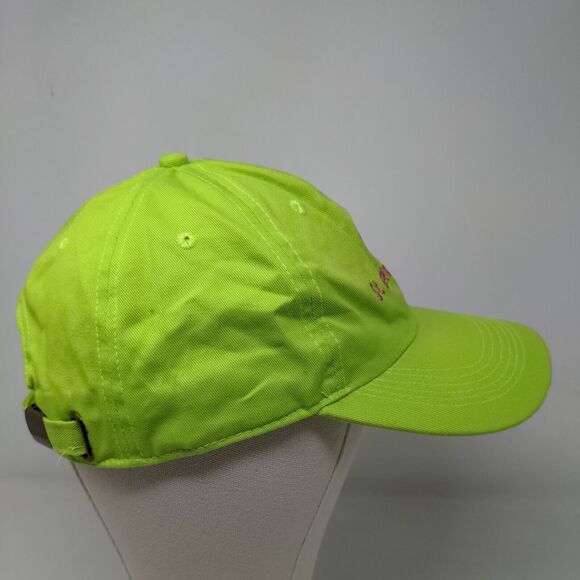 DMR Classic Headwear Men's Slideback Hat Green St. Augustine Beach Logo - Picture 4 of 7